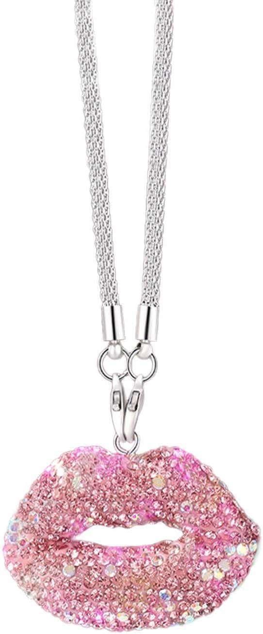 Car Accessories For Women - Bling Lip Diamond Car Accessories for