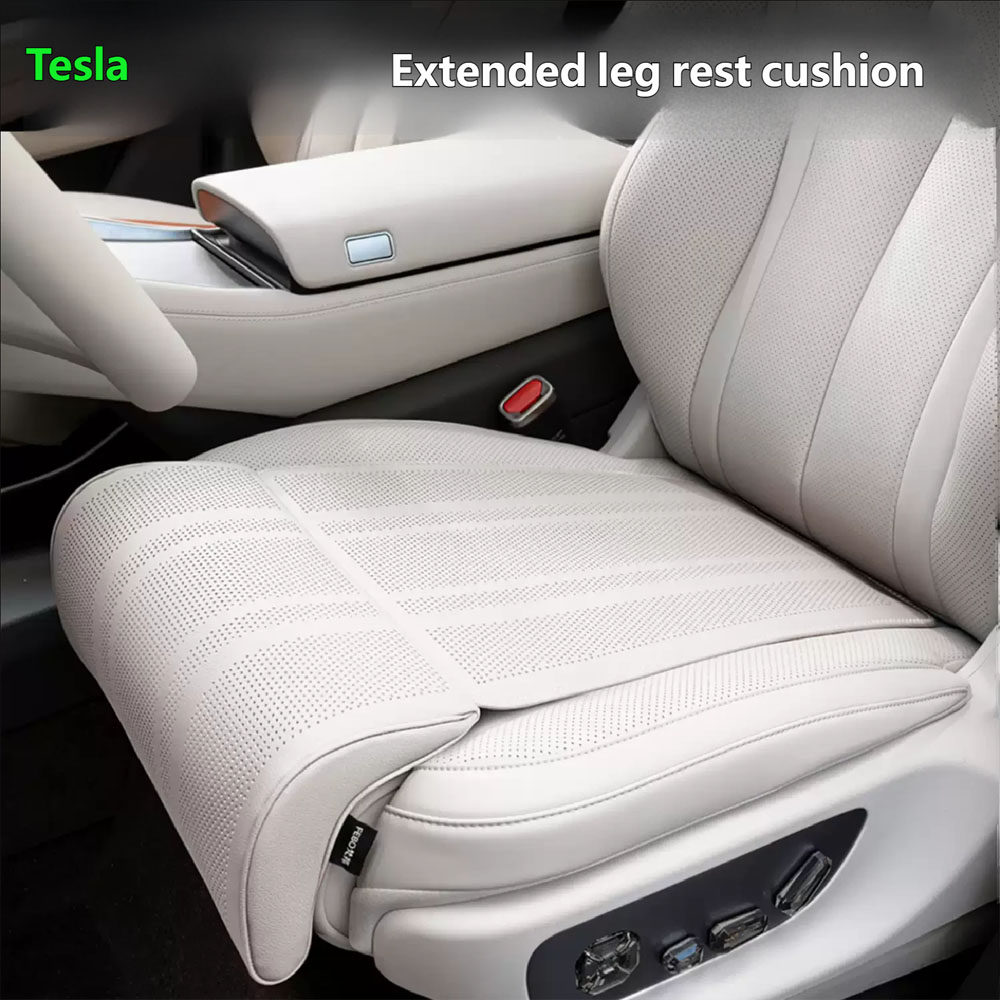 Leather Car Seat Cover - For Tesla Model 3/Y/YL Universal Car