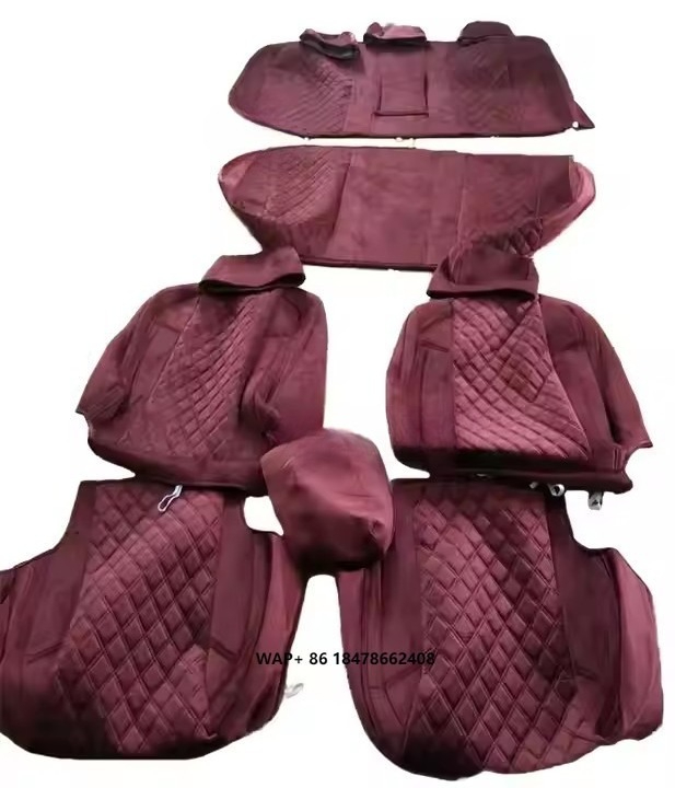 Leather Car Seat Cover - Factory Luxury Full Set Leather Auto