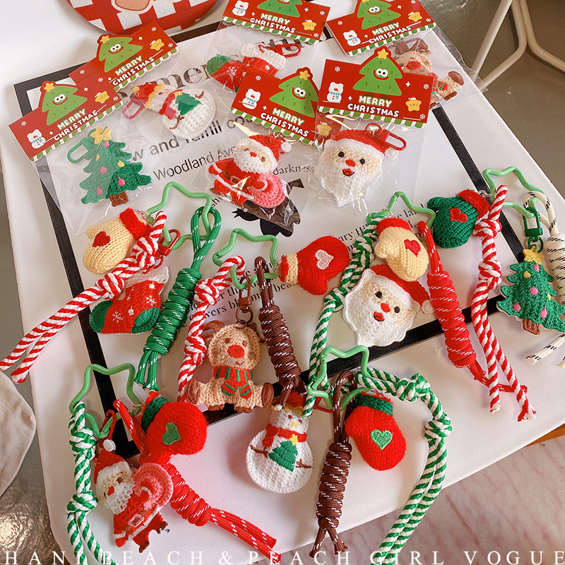 Car Accessories Gift Ideas - Braided Rope Lanyard with Metal Hook