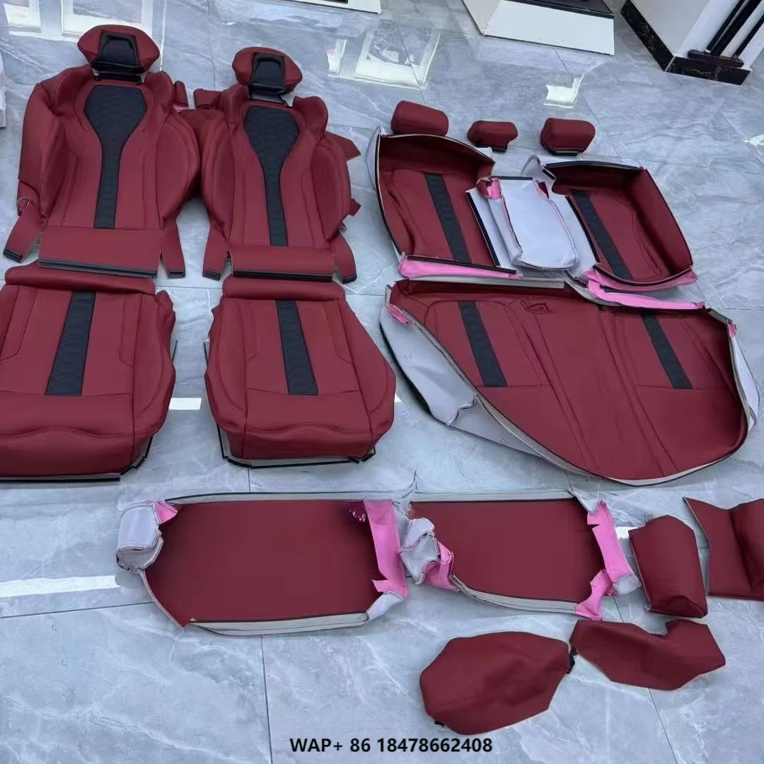 Leather Car Seat Cover - For X3 X5 X6 M3 M5