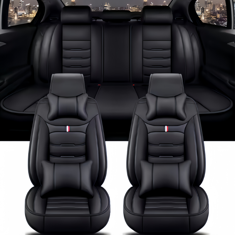 Leather Car Seat Cover - Seat Covers Pu Leather Car Seat