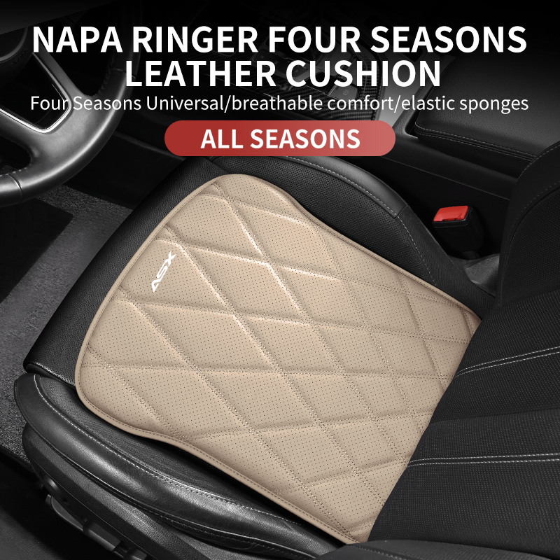 Leather Car Seat Cover - Genuine Leather Car Front Seat Cushion