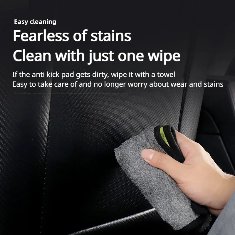 Seat Kick Protector Pad for Te - Leather Car Seat Cover บทวิจารณ์และราคา