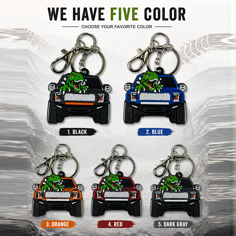 Soft Rubber Key Chain For Ford - Car Accessories Gift Ideas บทวิจารณ์และราคา