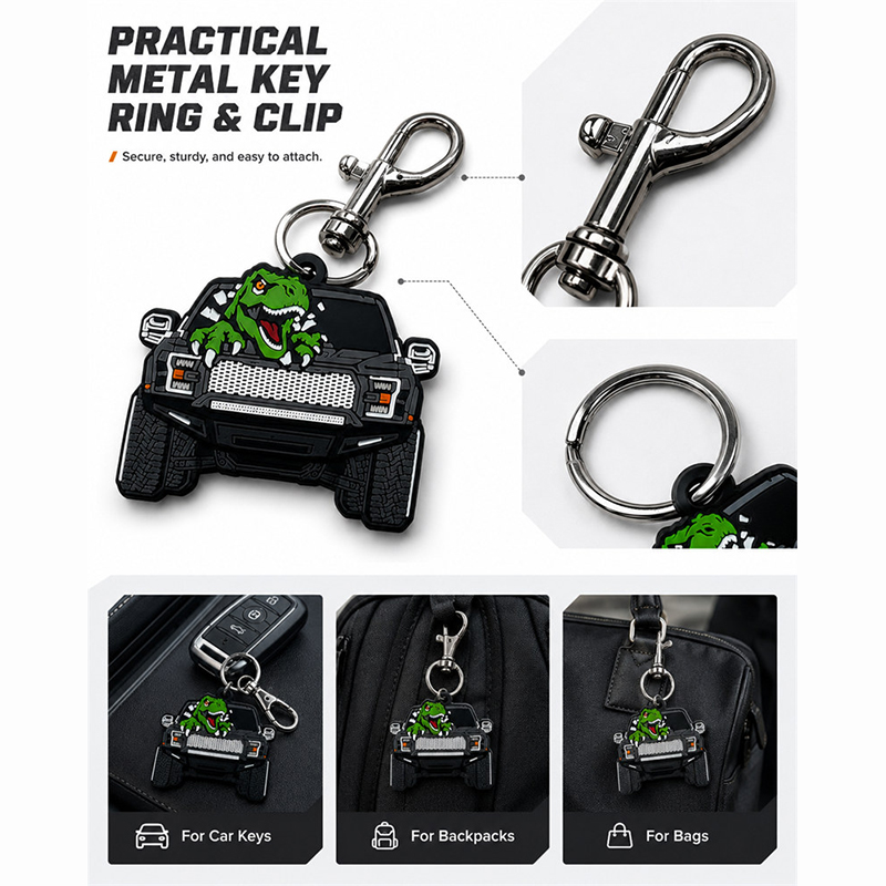 Soft Rubber Key Chain For Ford - Car Accessories Gift Ideas บทวิจารณ์และราคา