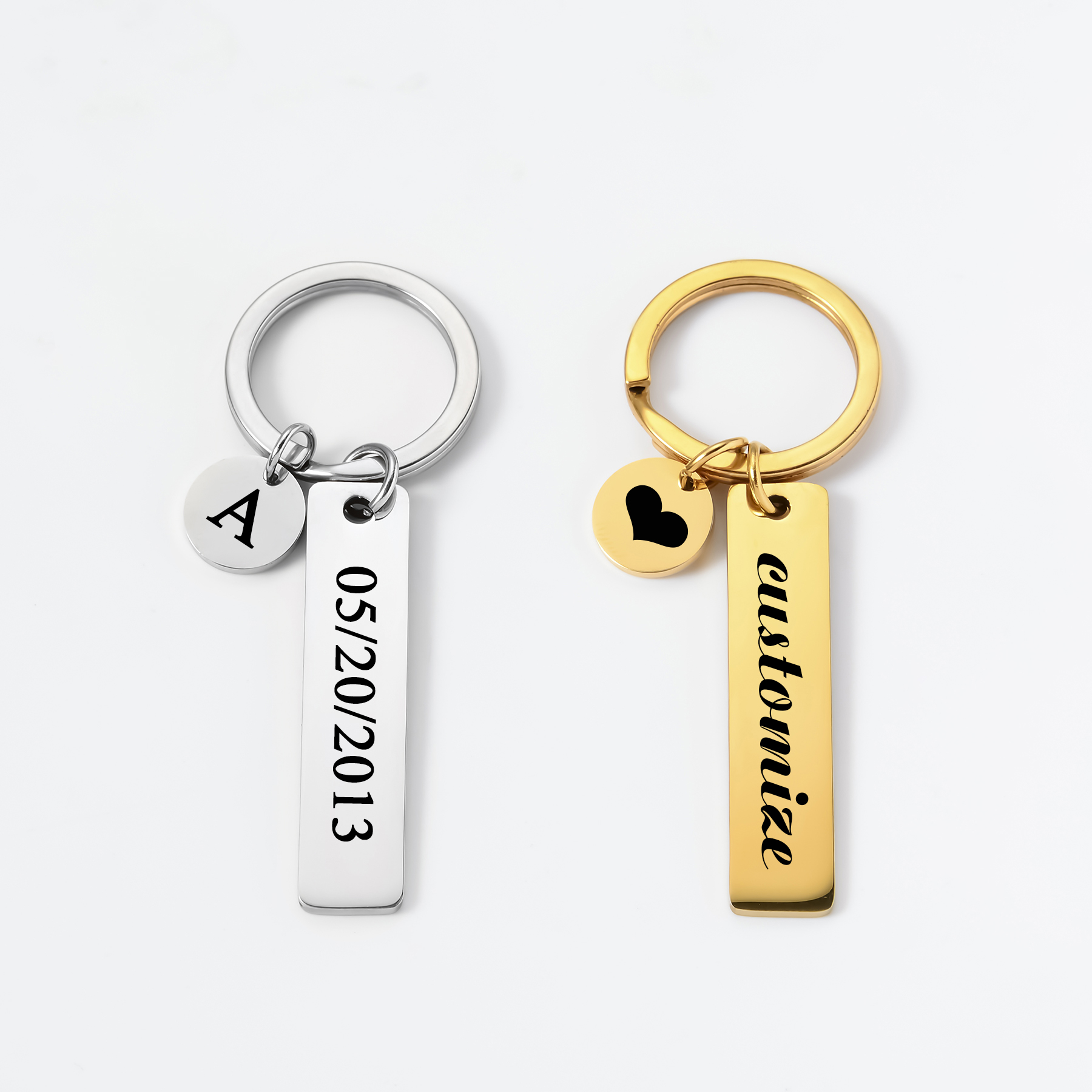 1Piece Engraved Name Date Bar  - Car Accessories Name บทวิจารณ์และราคา