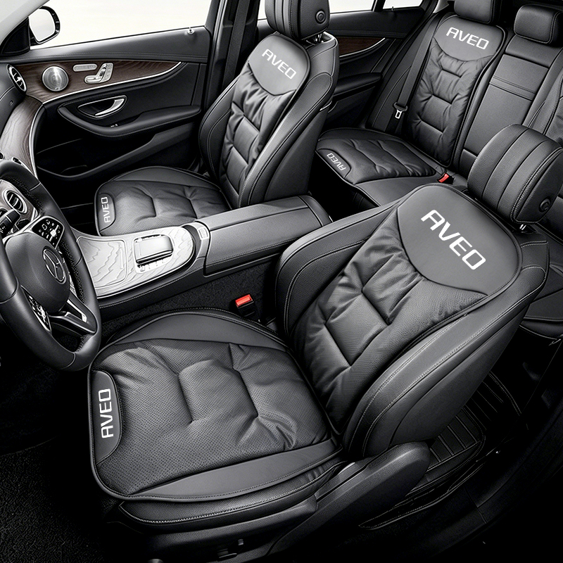 Nappa Leather Car Seat Cushion - Leather Car Seat Cover บทวิจารณ์และราคา