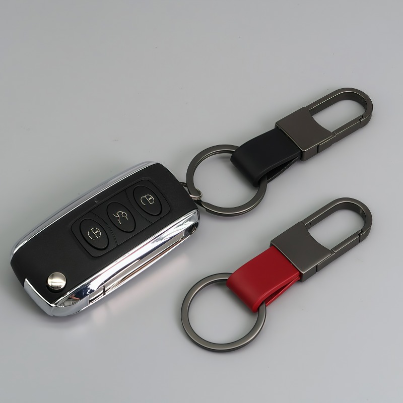 Fashion Leather Keychains Cust - Car Accessories Name บทวิจารณ์และราคา