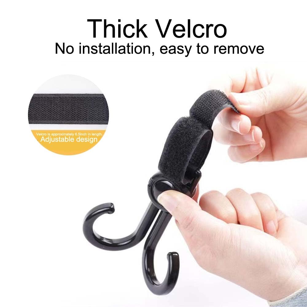 2PCS Hooks for Stroller Car Sh - Car Accessories For Baby บทวิจารณ์และราคา