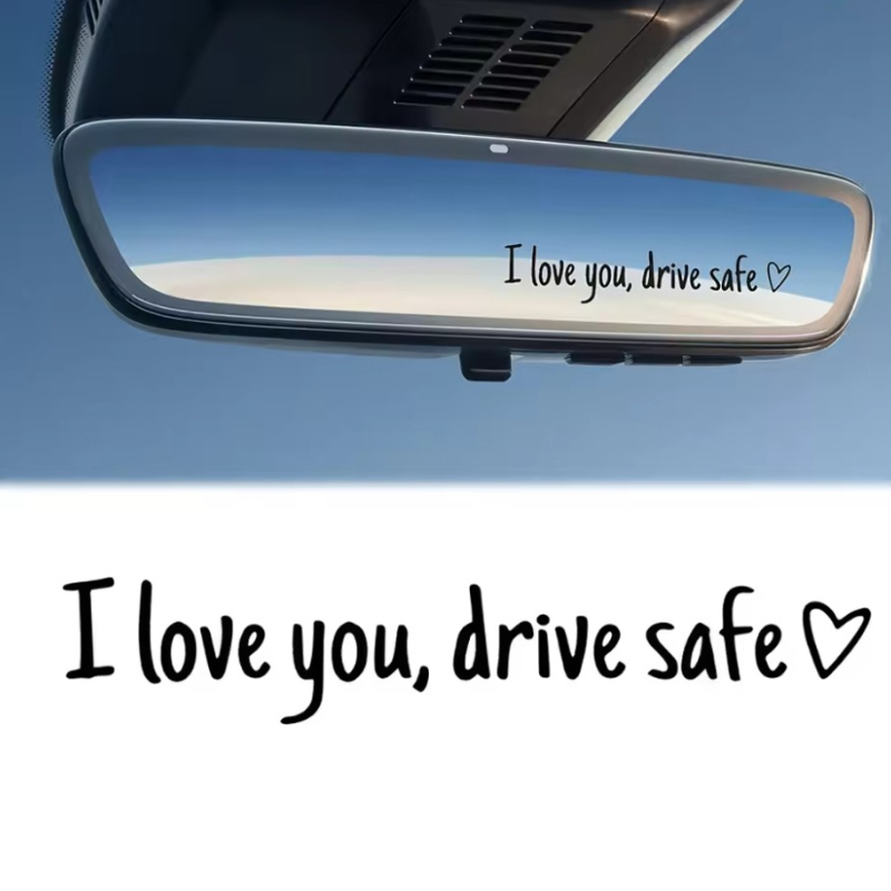 I Love You Rearview Mirror Dec - Car Accessories For Women บทวิจารณ์และราคา