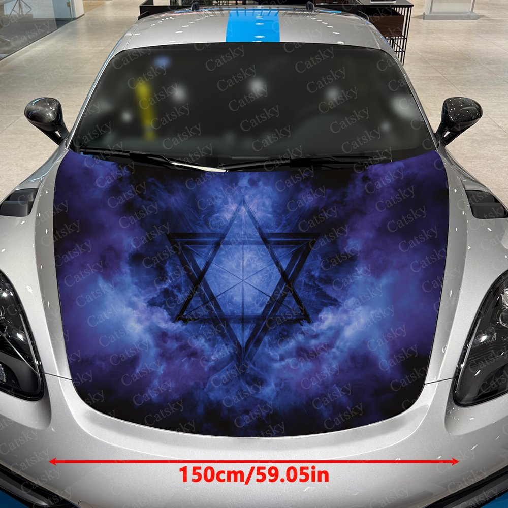 Star Chart Car Hood Stickers - - Car Accessories Gift Ideas บทวิจารณ์และราคา