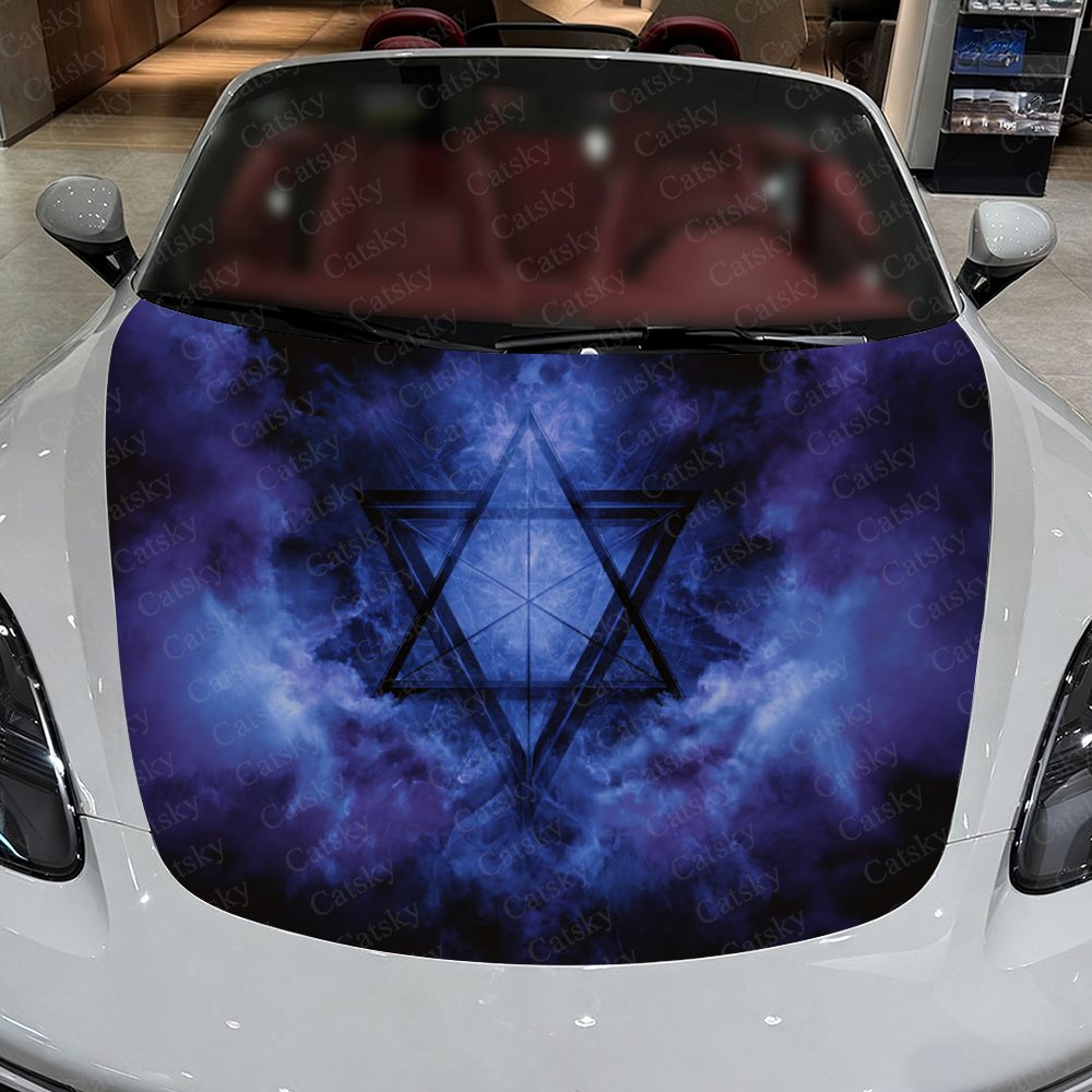 Star Chart Car Hood Stickers - - Car Accessories Gift Ideas บทวิจารณ์และราคา