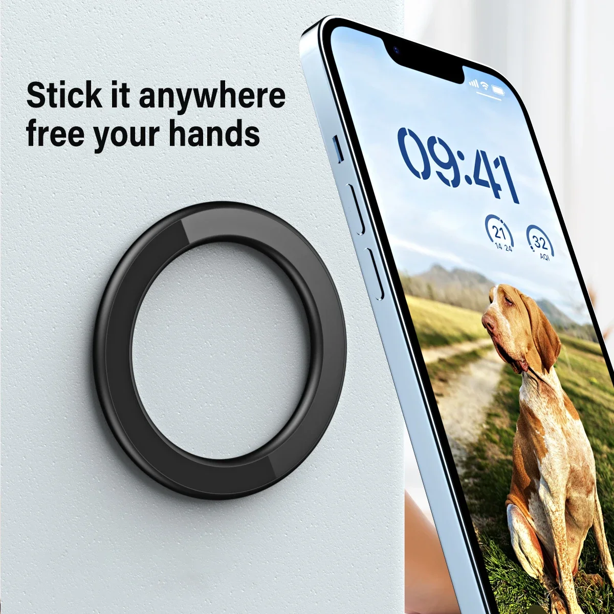 For MagSafe Magnetic Ring Hold - Car Phone Holder Magnetic บทวิจารณ์และราคา