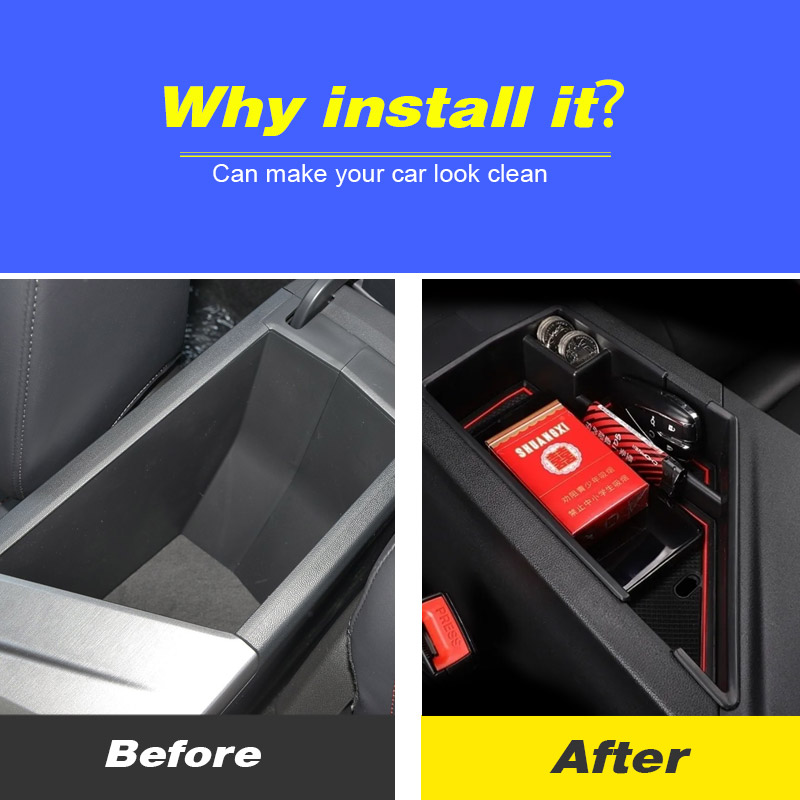 Car Armrest Parts Storage Box  - Car Accessories Website บทวิจารณ์และราคา