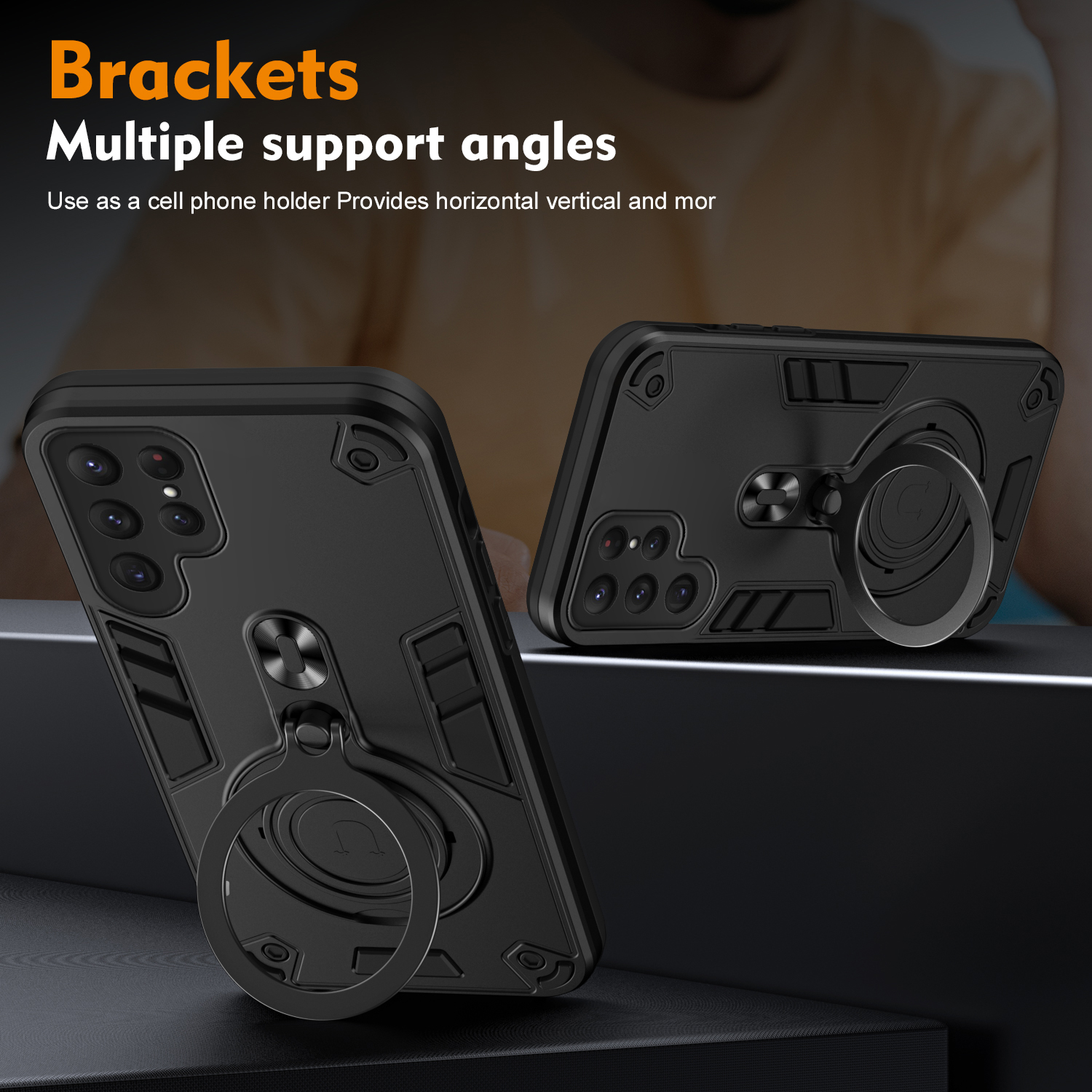 New 360 ° Rotating Metal Car B - Car Phone Holder Magnetic บทวิจารณ์และราคา