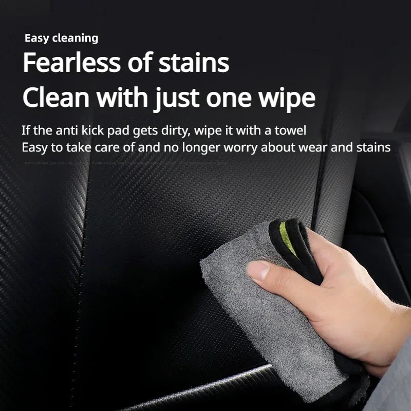 Seat Kick Pad for Tesla Model  - Leather Car Seat Cover บทวิจารณ์และราคา