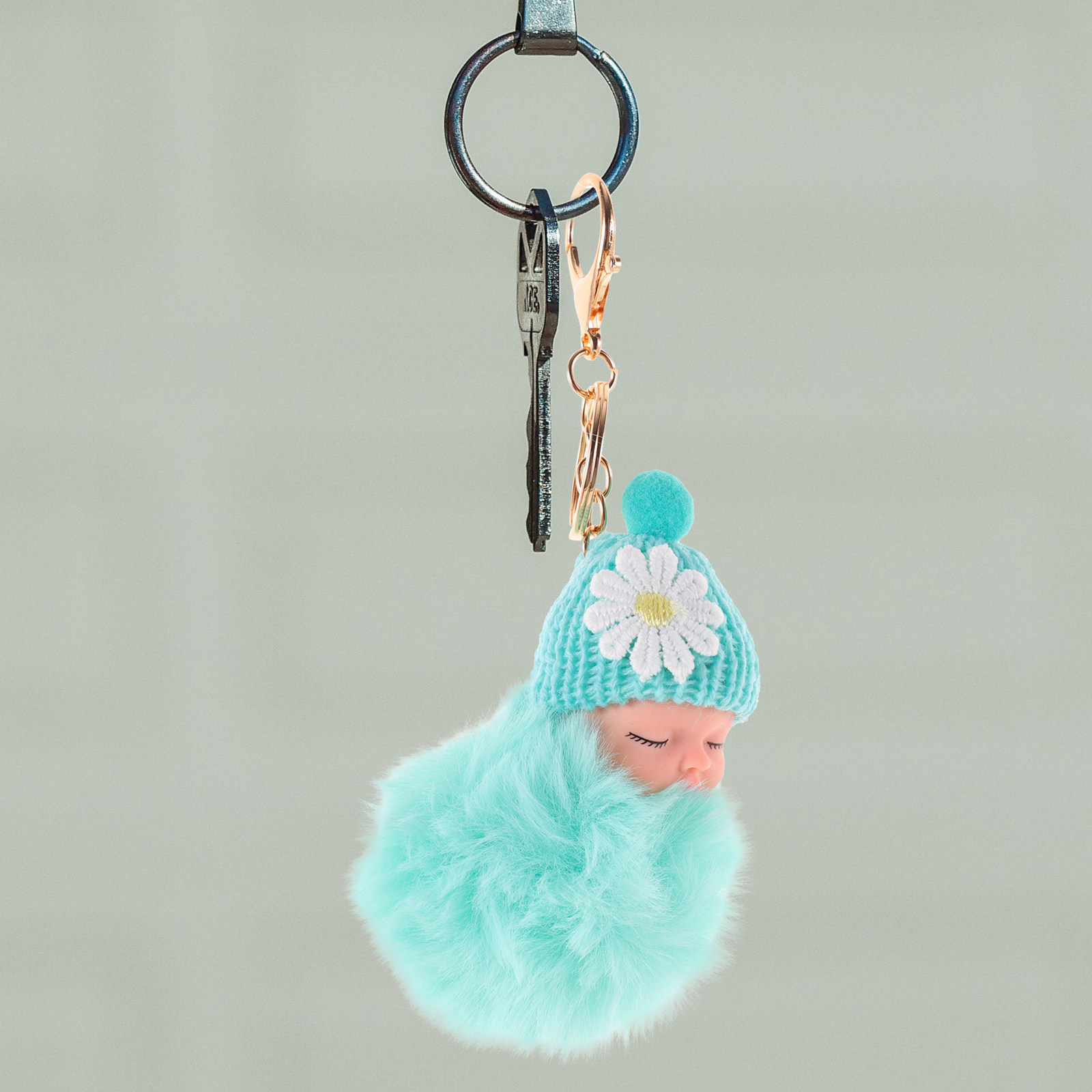 Creative Ball Keychain Cute Pe - Car Accessories Gift Ideas บทวิจารณ์และราคา