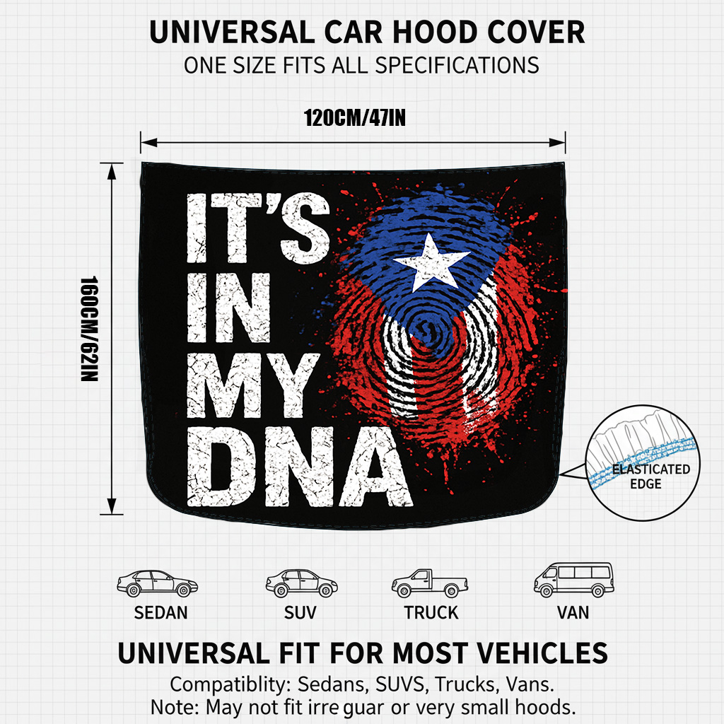 It'S In My DNA Puerto Rico Sty - Car Accessories Gift Ideas บทวิจารณ์และราคา