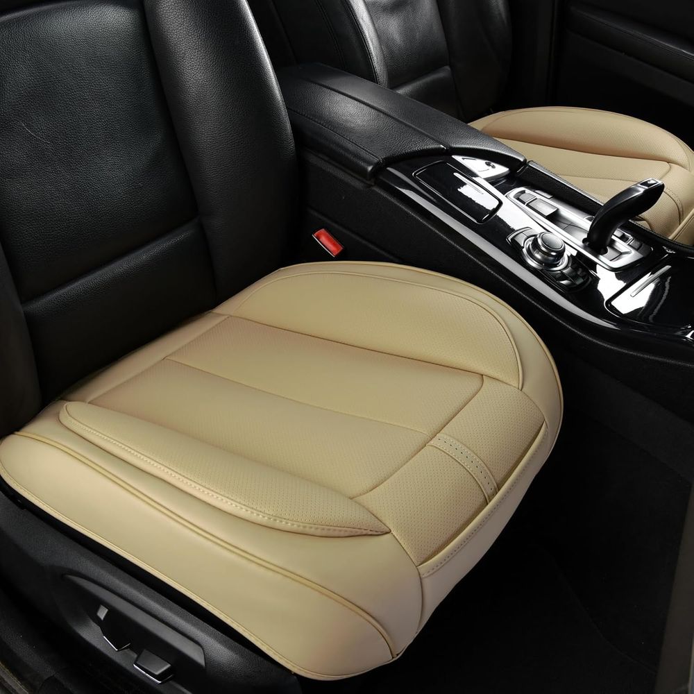 Universal Front Car Seat Cover - Leather Car Seat Cover บทวิจารณ์และราคา