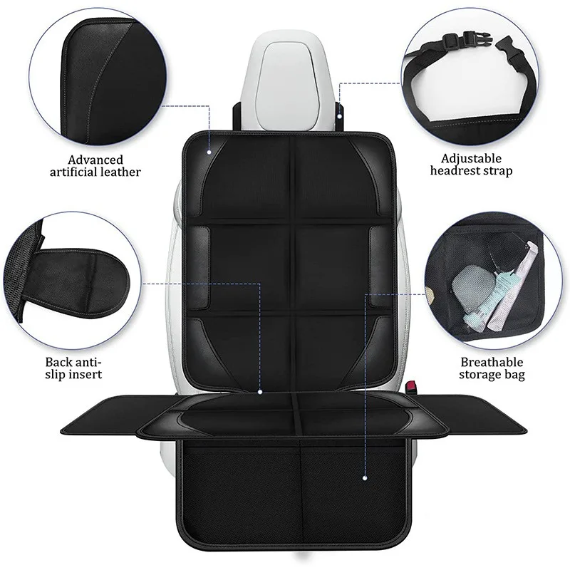 For Tesla Model 3 Y Car Seat C - Leather Car Seat Cover บทวิจารณ์และราคา