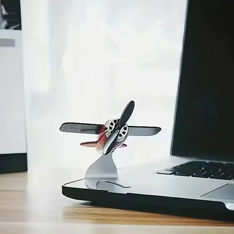 Solar Airplane Creative Men's  - Car Accessories For Women บทวิจารณ์และราคา
