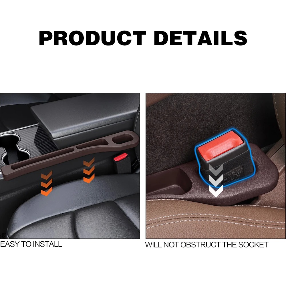 Car Seat Gap Filler Between Se - Car Accessories Website บทวิจารณ์และราคา