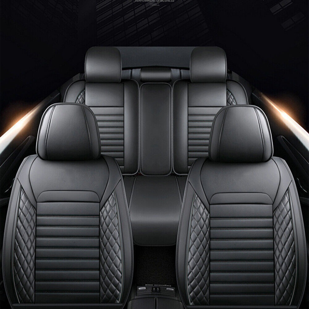 For Toyota RAV4 Front + Rear C - Leather Car Seat Cover บทวิจารณ์และราคา
