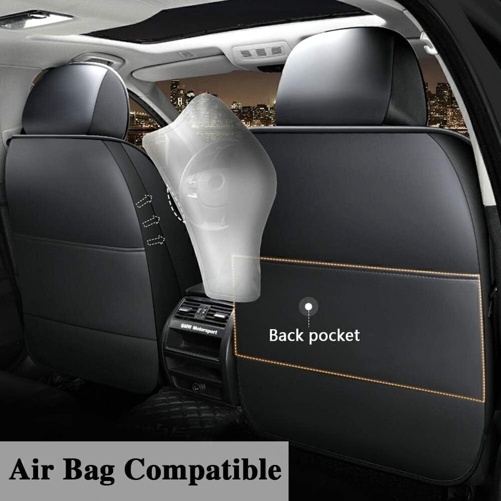 For Toyota RAV4 Front + Rear C - Leather Car Seat Cover บทวิจารณ์และราคา