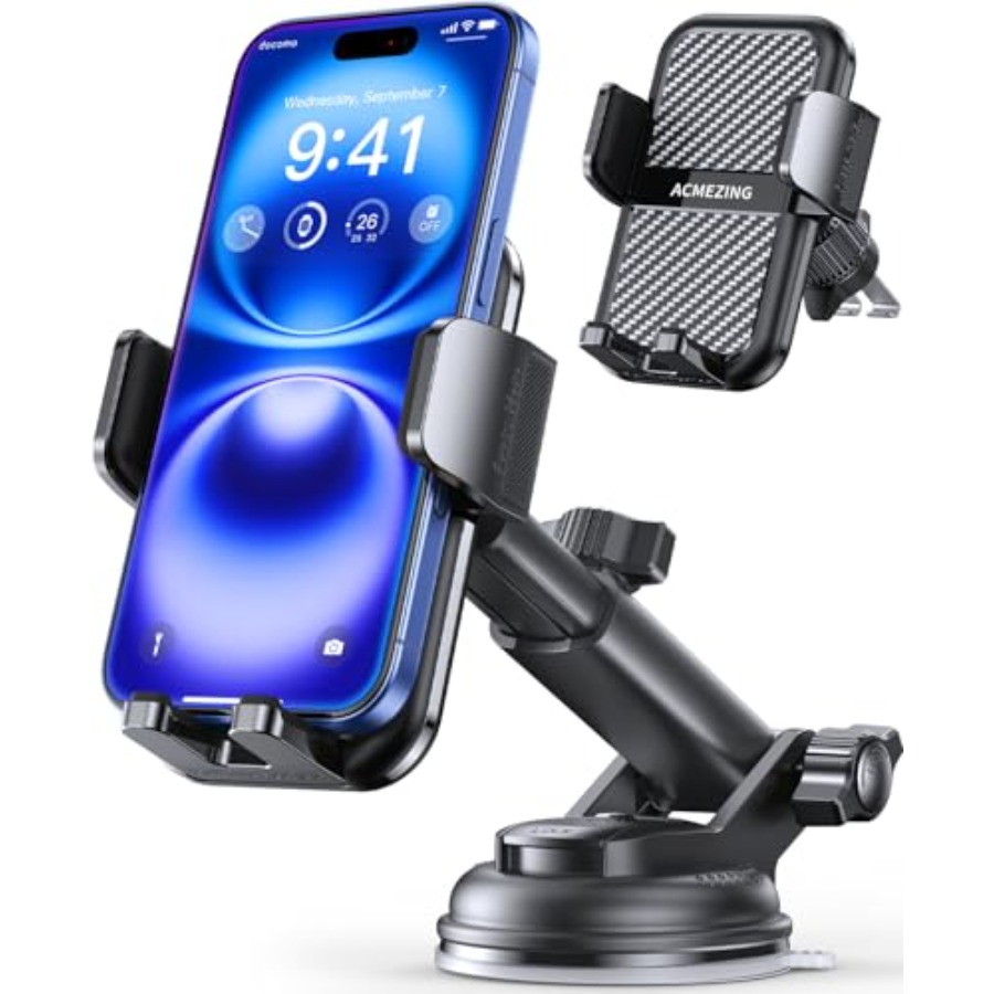 3-in-1 Car Phone Holder [122+L - Car Phone Holder Magnetic บทวิจารณ์และราคา