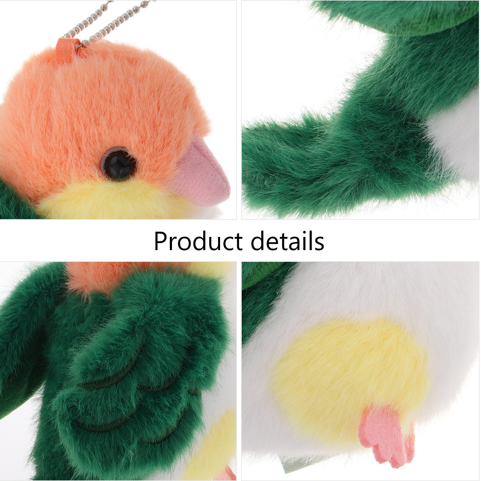 Parrot Keychain Adorable Bird  - Car Accessories Gift Ideas บทวิจารณ์และราคา