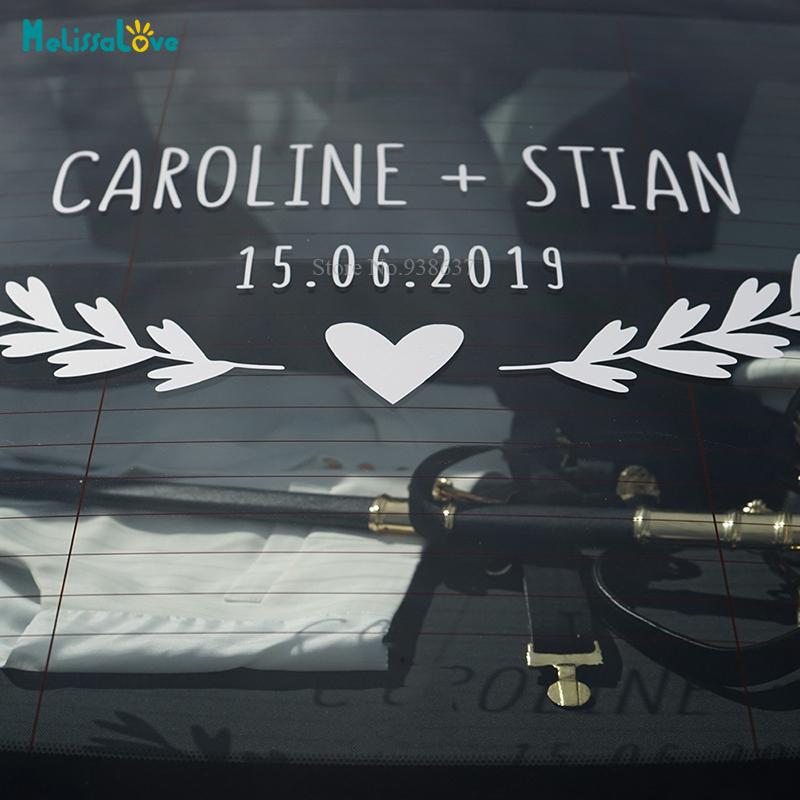 Branches with heart Wedding ca - Car Accessories Name บทวิจารณ์และราคา