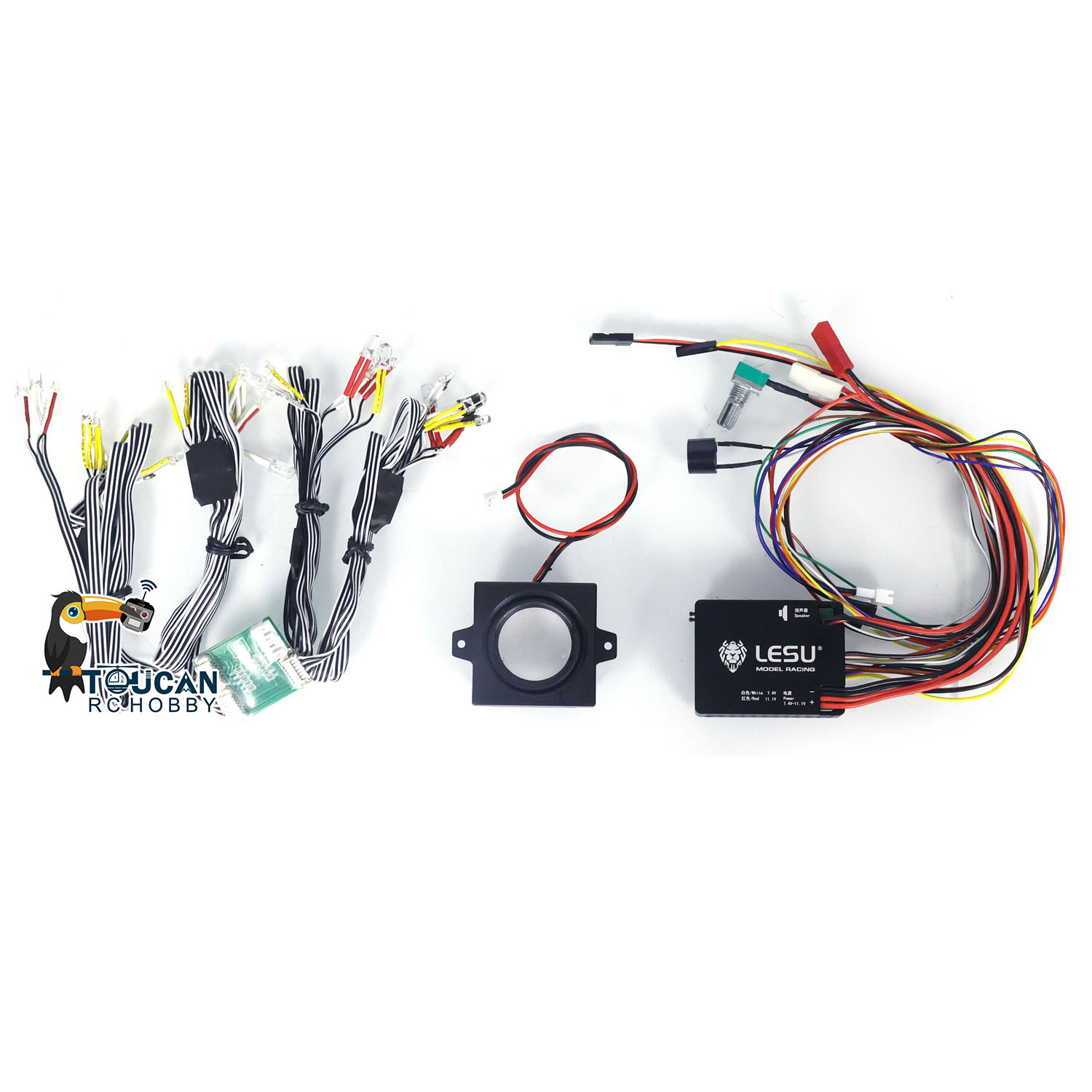 SALE LESU RC Parts Light Sound - Car Accessories Sound System บทวิจารณ์และราคา