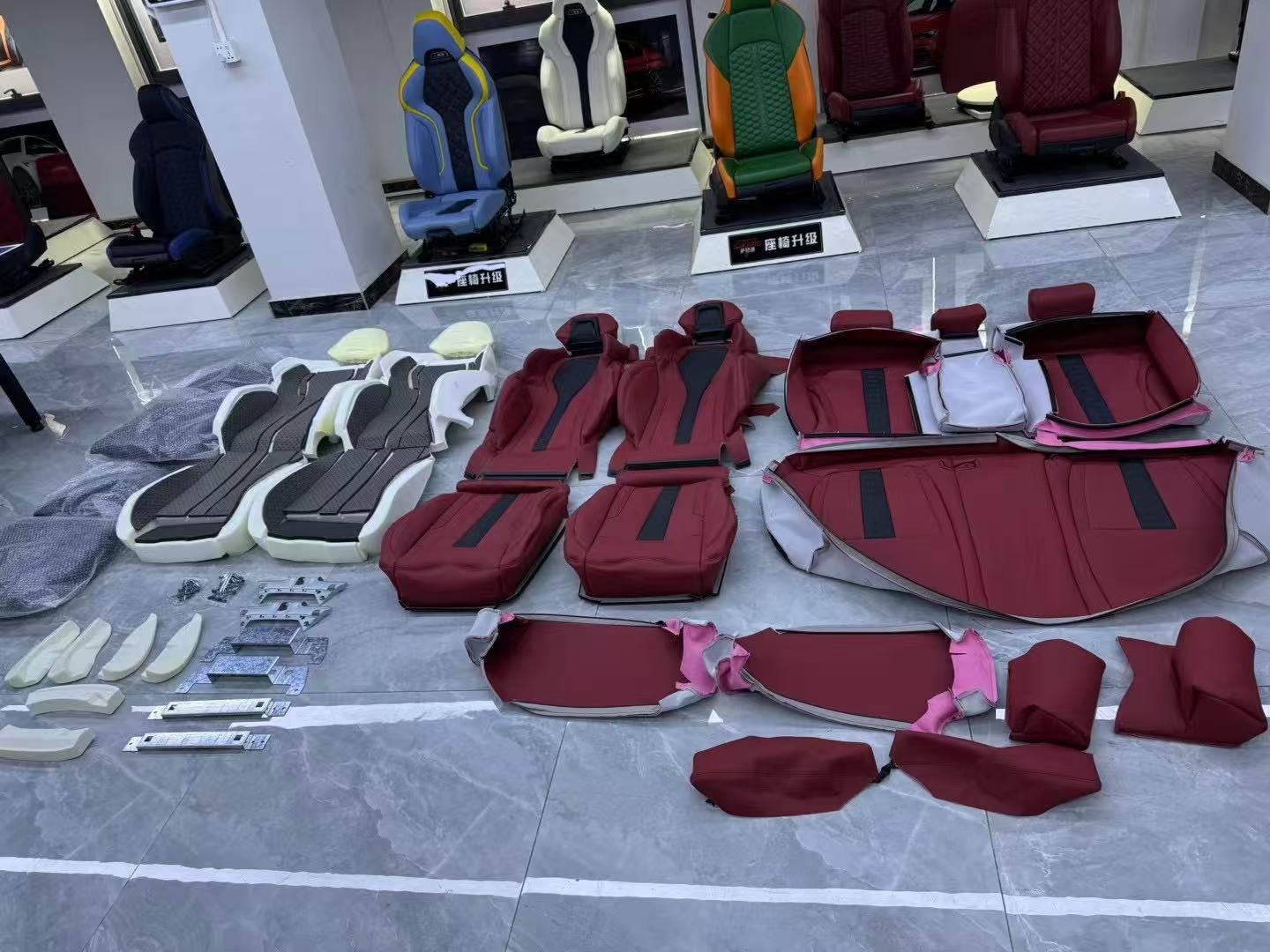 For  X3 X5 X6 M3 M5 Series Upg - Leather Car Seat Cover บทวิจารณ์และราคา