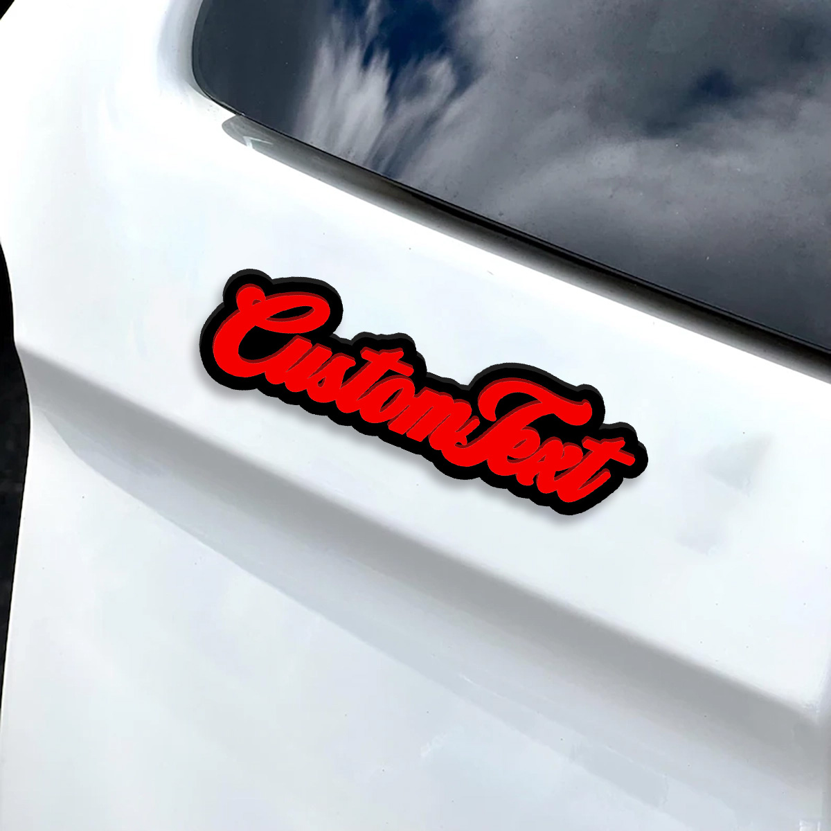 Custom Names Number Car Decal  - Car Accessories Name บทวิจารณ์และราคา