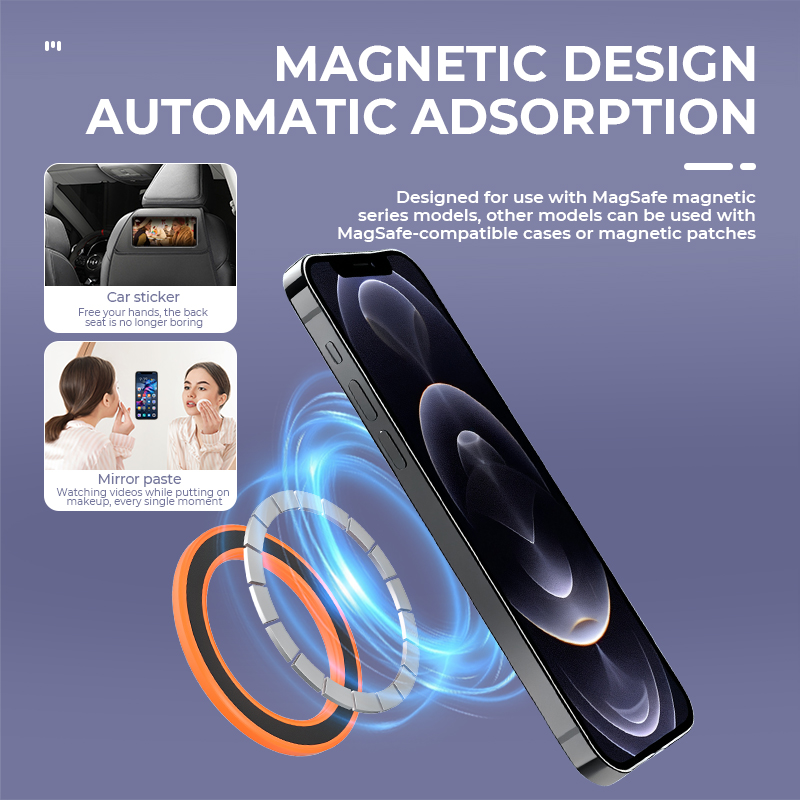 For Magsafe Strong Magnetic Ri - Car Phone Holder Magnetic บทวิจารณ์และราคา