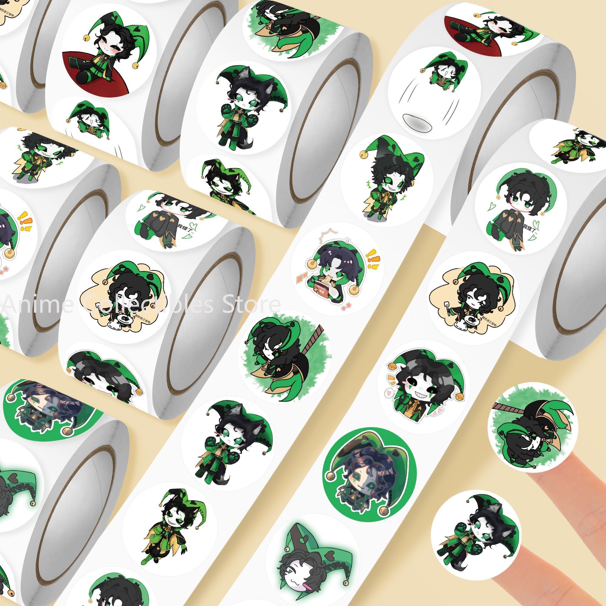 500Pc/Roll Anime The Freak Cir - Car Accessories Website บทวิจารณ์และราคา