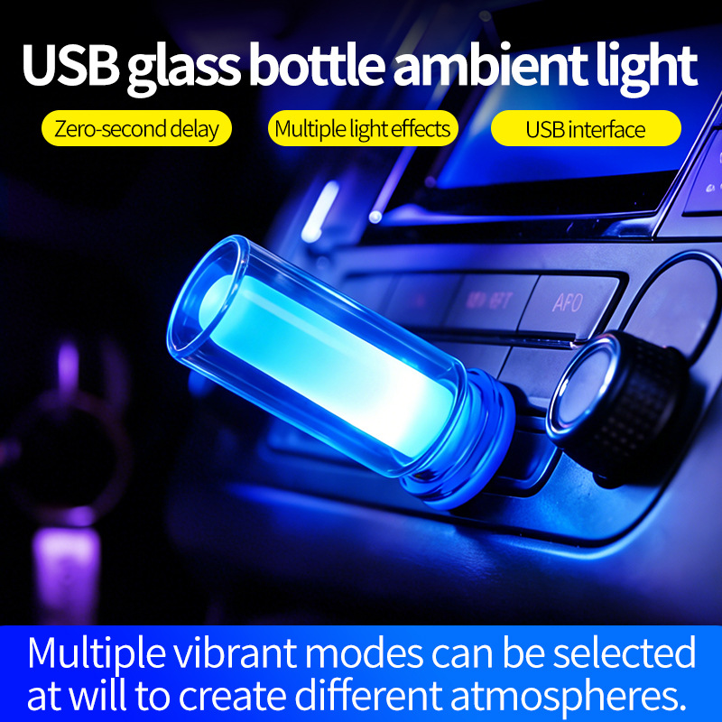 RGB LED Ambient Light 10 Modes - Car Accessories Gift Ideas บทวิจารณ์และราคา