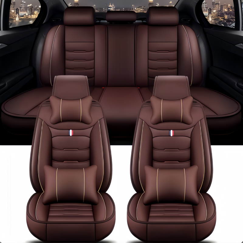 Seat Covers Pu Leather Car Sea - Leather Car Seat Cover บทวิจารณ์และราคา