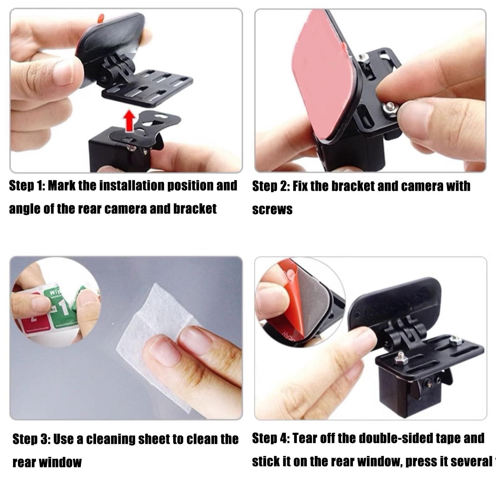 Rear Dash Cam Window Mount Sta - Car Accessories For Women บทวิจารณ์และราคา