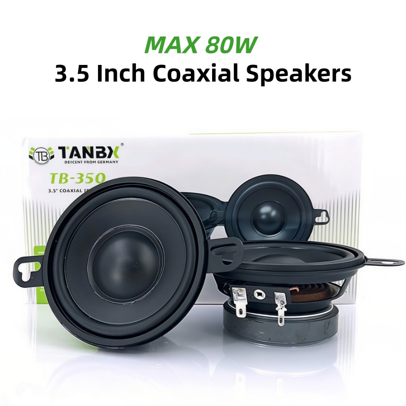 Car Speakers 1 Pair 3.5 Inch C - Car Accessories Sound System บทวิจารณ์และราคา