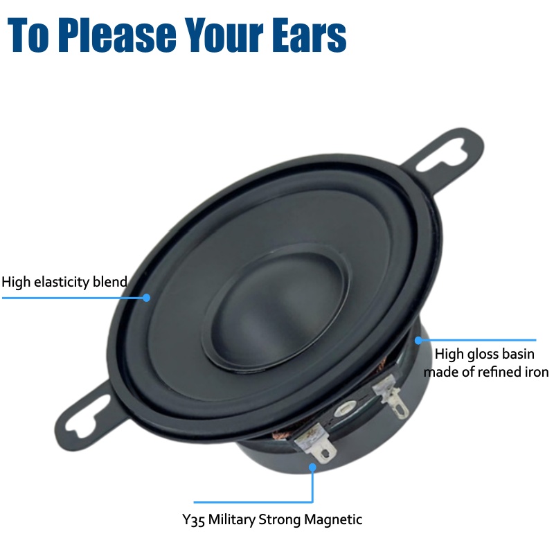 Car Speakers 1 Pair 3.5 Inch C - Car Accessories Sound System บทวิจารณ์และราคา