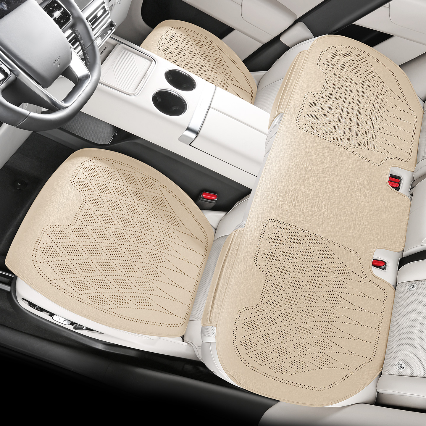 Premium Nappa Leather Car Seat - Leather Car Seat Cover บทวิจารณ์และราคา