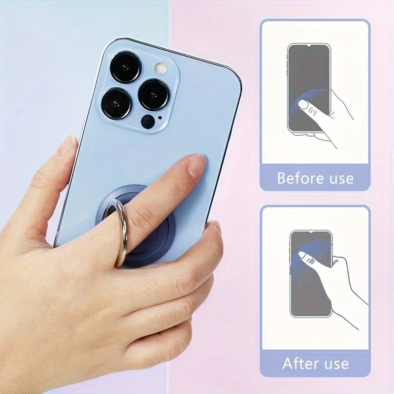 Magnetic Metal Phone Ring Hold - Car Phone Holder Magnetic บทวิจารณ์และราคา