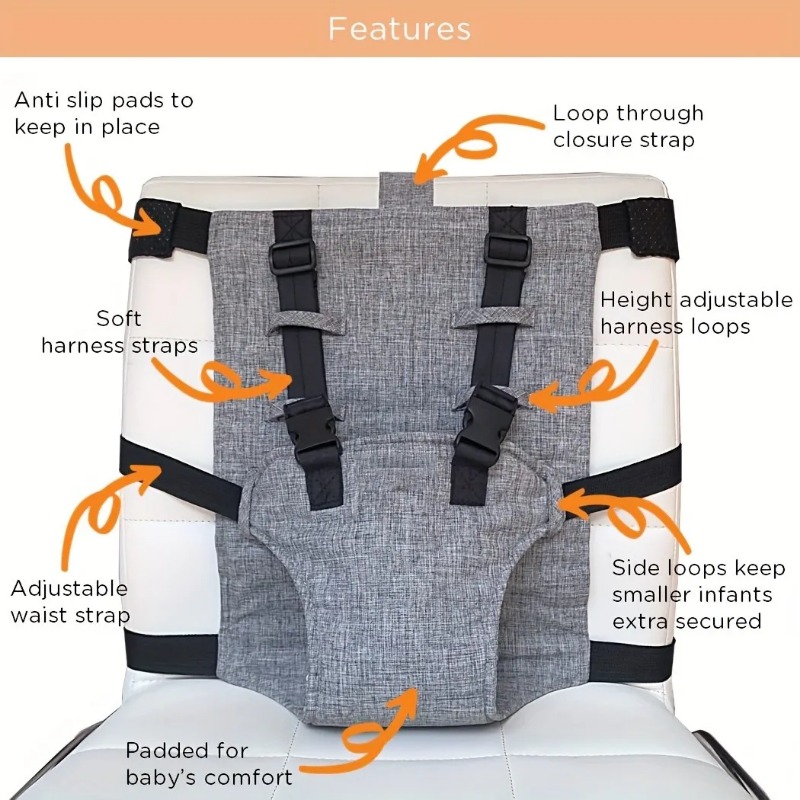 Adjustable Baby Dining Chair S - Car Accessories For Baby บทวิจารณ์และราคา