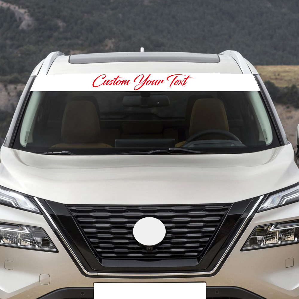 1PC Double Color Customized Te - Car Accessories Name บทวิจารณ์และราคา