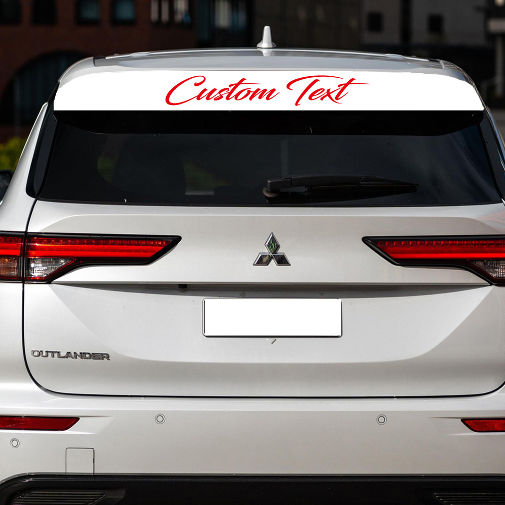1PC Double Color Customized Te - Car Accessories Name บทวิจารณ์และราคา
