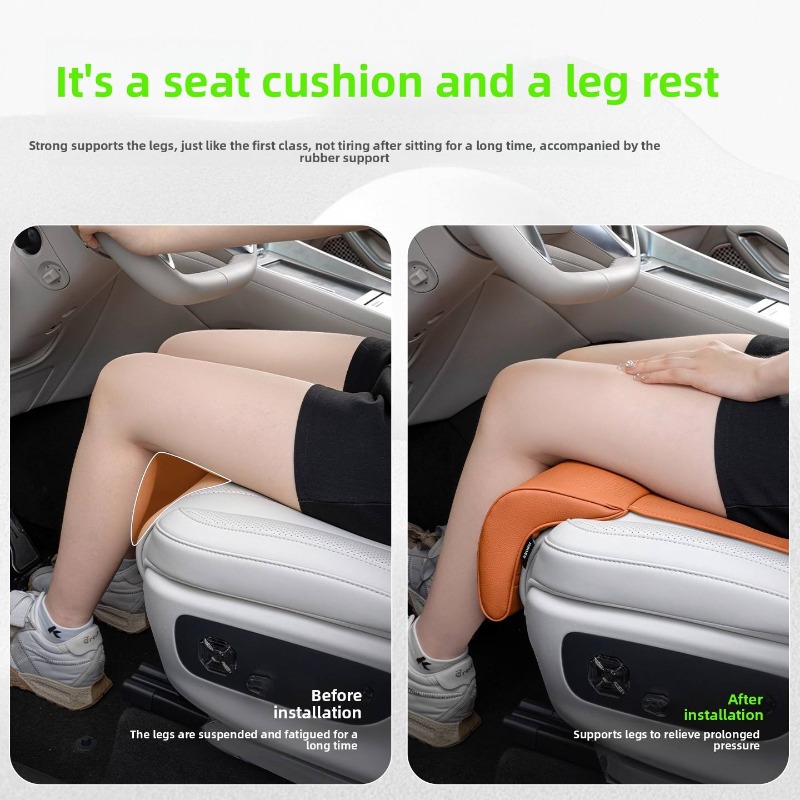 All-Season Luxury Car Leg Rest - Leather Car Seat Cover บทวิจารณ์และราคา