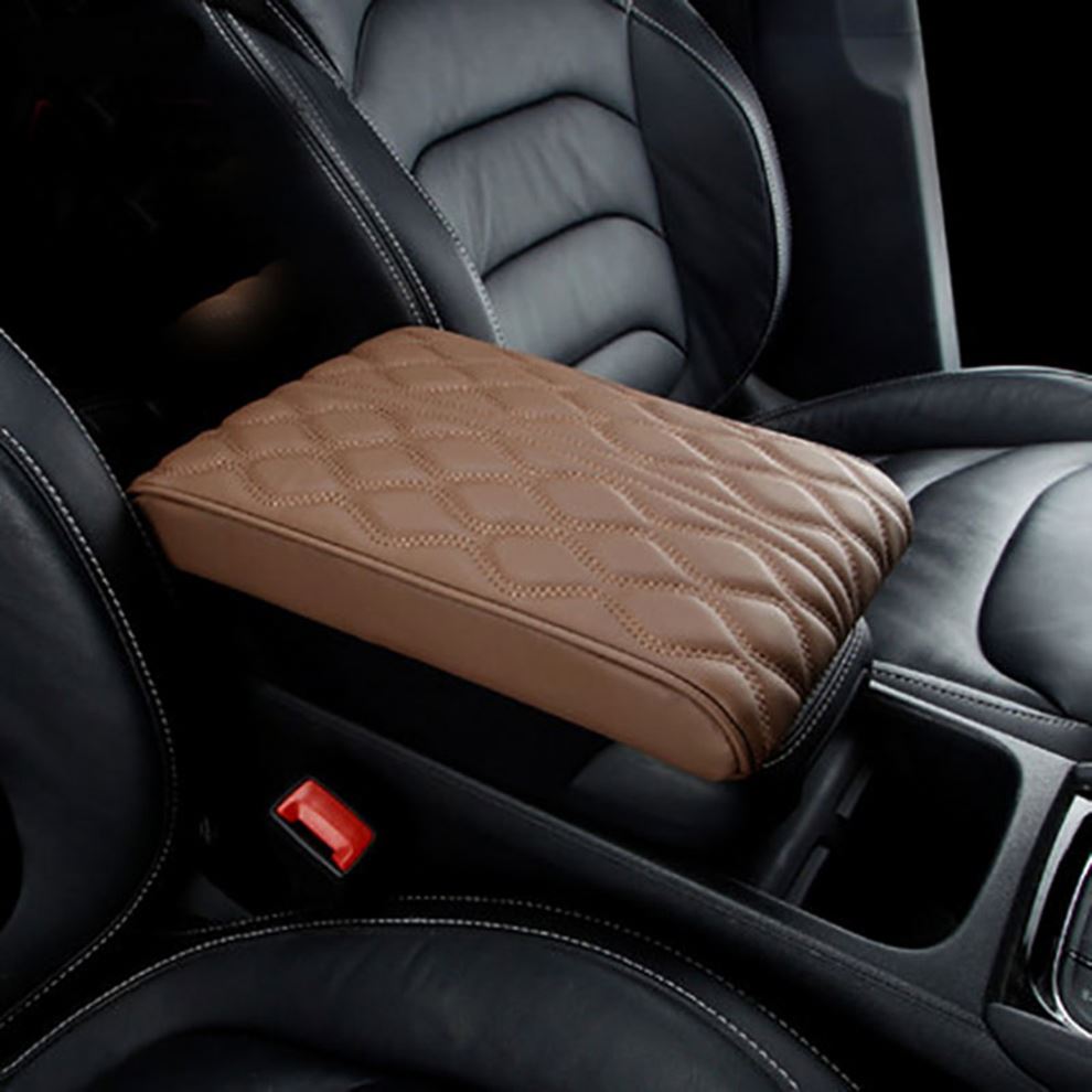Car Central Armrest Pad Multi- - Leather Car Seat Cover บทวิจารณ์และราคา