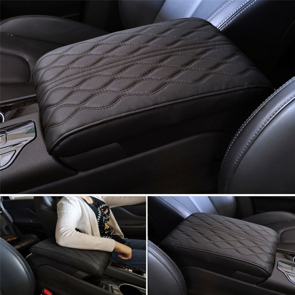 Car Central Armrest Pad Multi- - Leather Car Seat Cover บทวิจารณ์และราคา